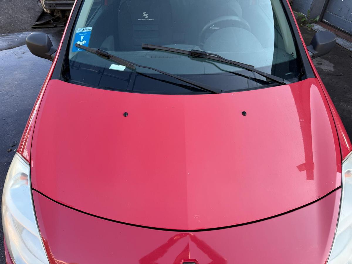 Renault Clio 3 original Motorhaube OV727 Spanischrot Facelift BJ09